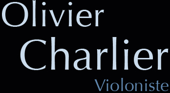 Olivier Charlier - Violoniste