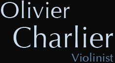 Olivier Charlier - Violinist