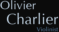 Olivier Charlier - violinist